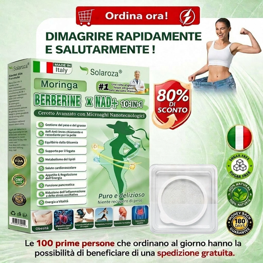 🌿Store Ufficiale | 🍒𝙎𝙤𝙡𝙖𝙧𝙤𝙯𝙖® 𝙈𝙤𝙧𝙞𝙣𝙜𝙖 · 𝘽𝙚𝙧𝙗𝙚𝙧𝙞𝙣𝙖 × 𝙉𝘼𝘿+ 𝘾𝙚𝙧𝙤𝙩𝙩𝙤 𝙖𝙫𝙖𝙣𝙯𝙖𝙩𝙤 𝟭𝟬-𝙞𝙣-𝟭 𝙘𝙤𝙣 𝙢𝙞𝙘𝙧𝙤𝙣𝙚𝙚𝙙𝙡𝙚 𝙣𝙖𝙣𝙤 🕒 Solo una volta al giorno ✨ Cambiamenti visibili già in 7 giorni